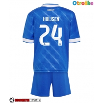 Otroške Nogometnih dresov Real Madrid Dean Huijsen #24 Tretji 2025-26 Kratki rokavi (+ hlače)